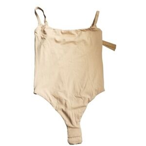 SKIMS FITS EVERYBODY ADAPTIVE BODYSUIT Top Clay Size XS